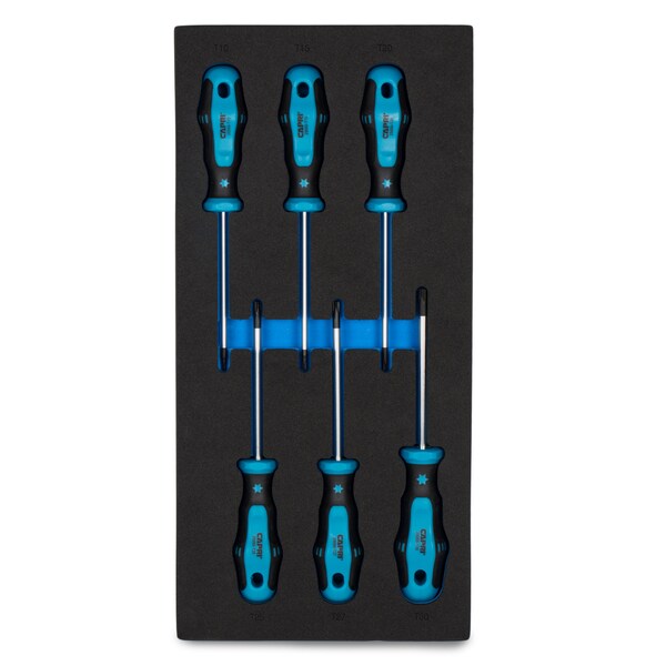 Kontour Star Screwdriver Set with the Mechanic's Tray, 6 pcs